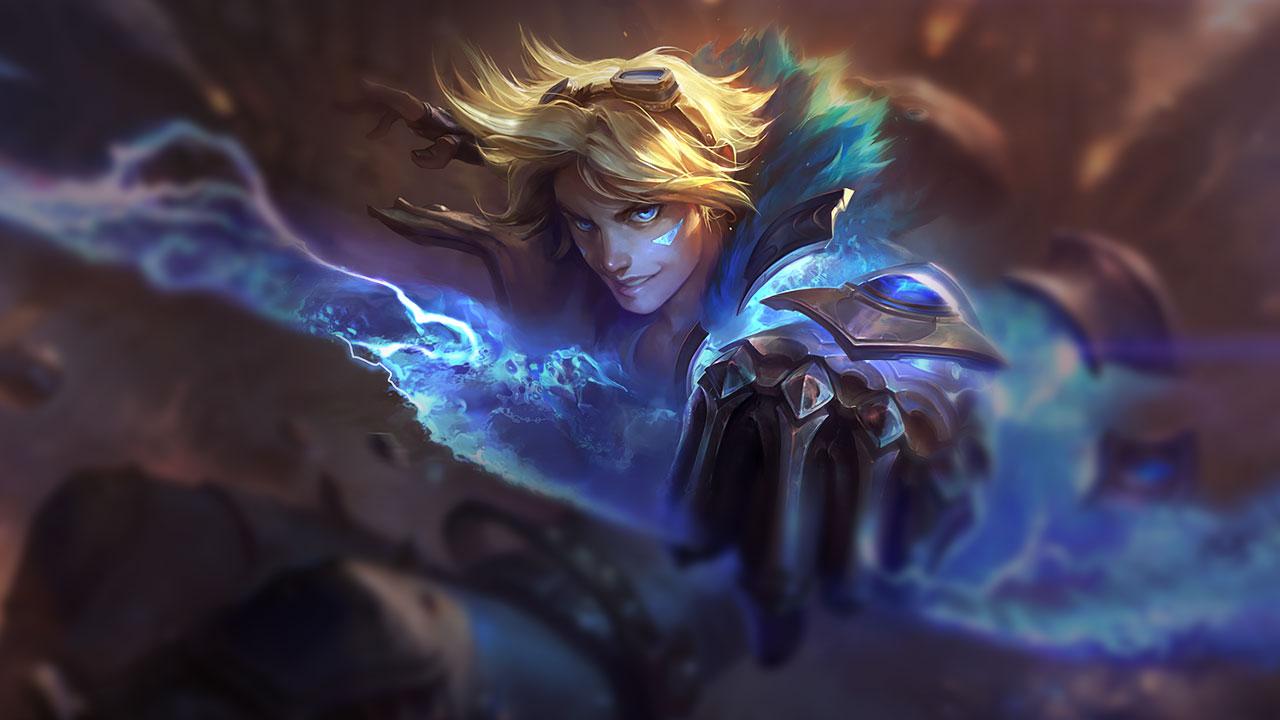 Ezreal Splash Art