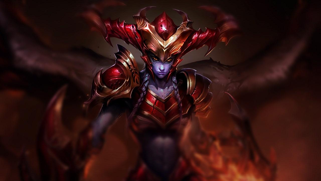 Shyvana Splash Art