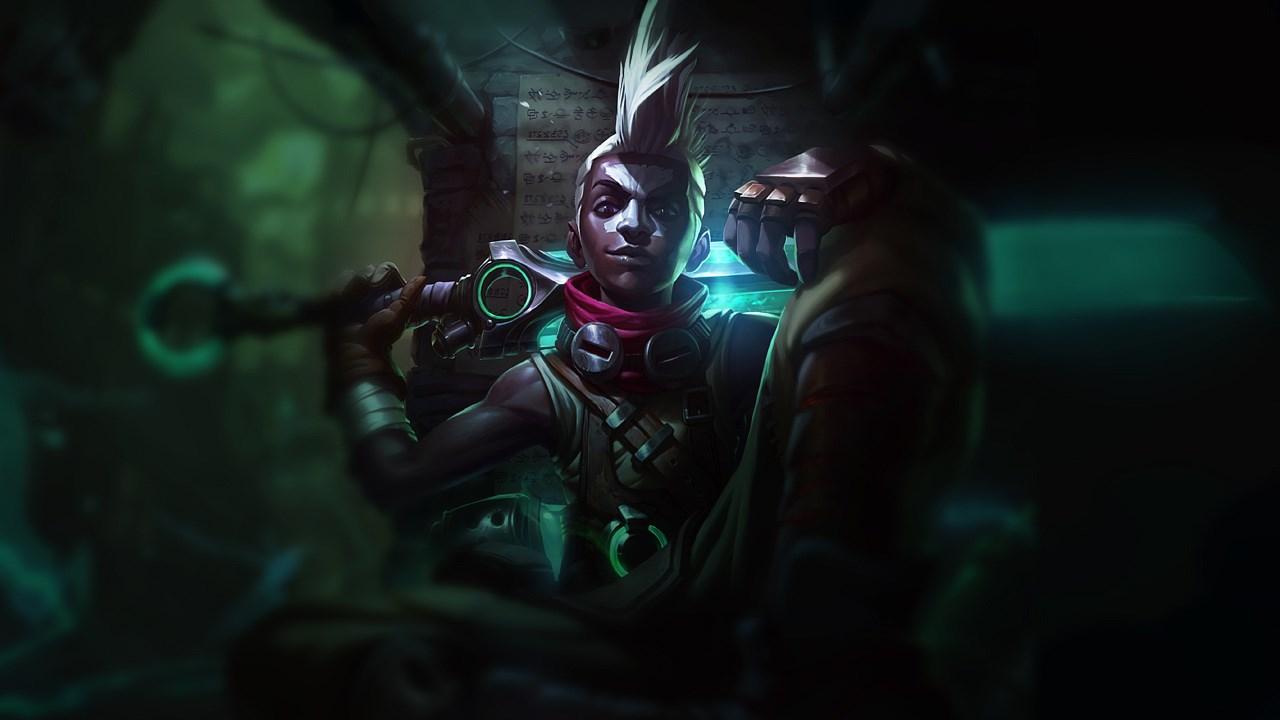 Ekko Splash Art