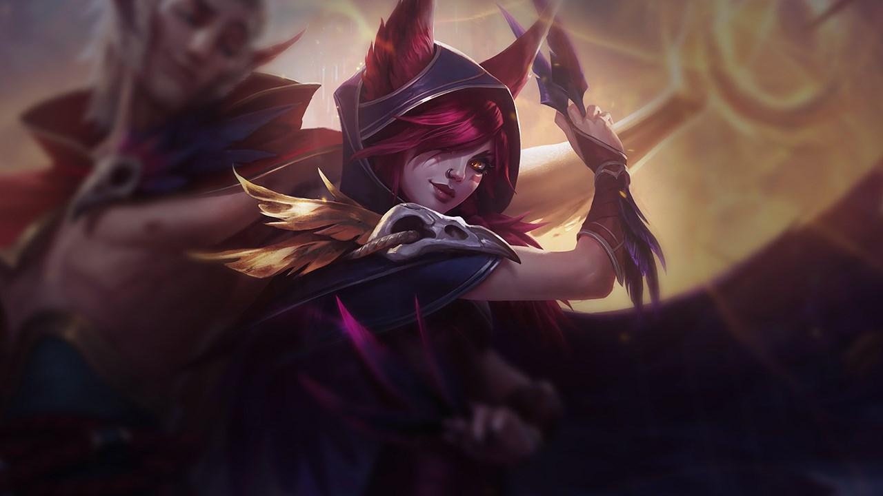 Xayah Splash Art