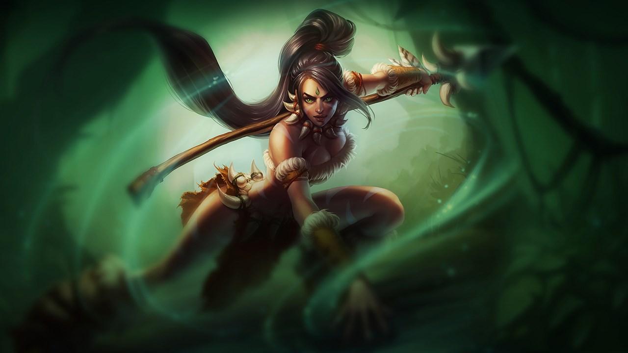 Nidalee Splash Art