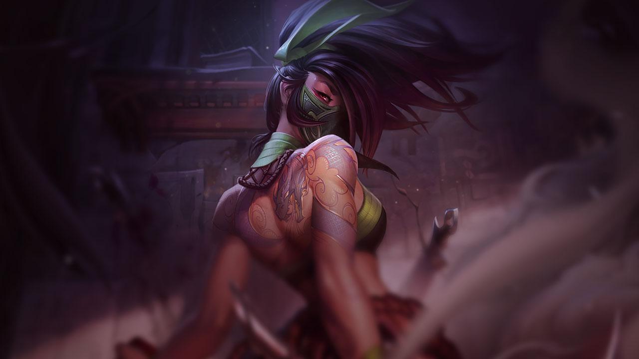 Akali Splash Art